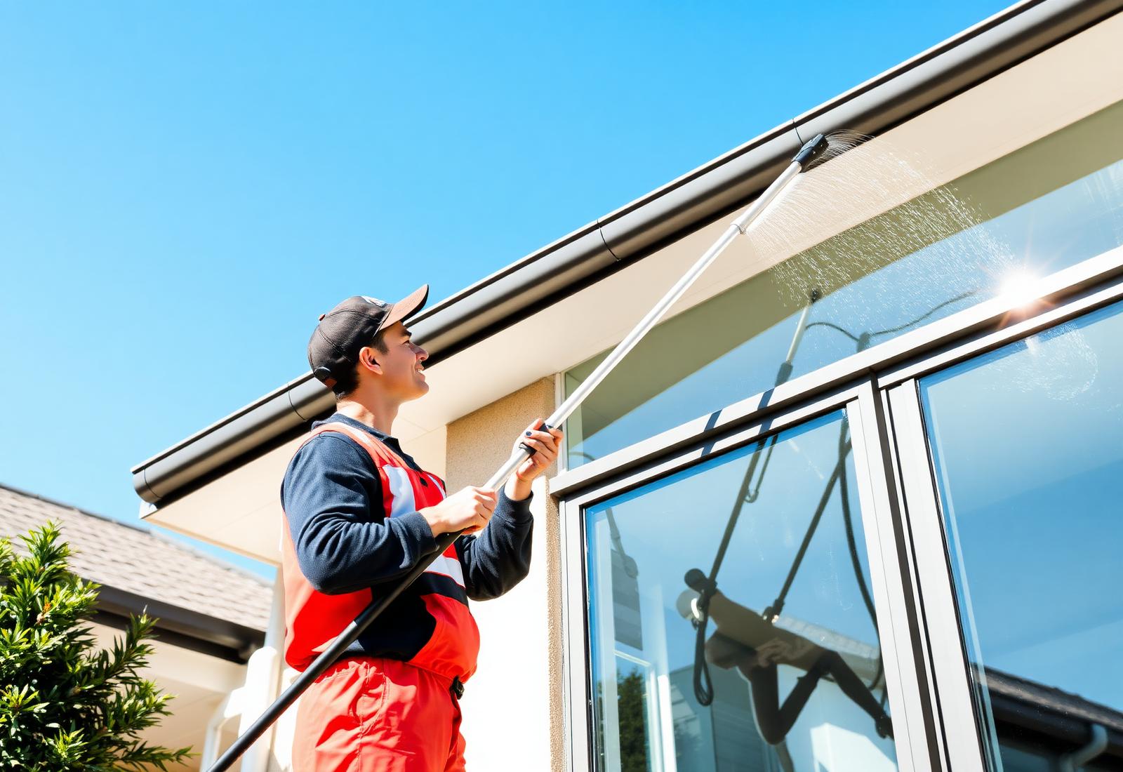 Professional window cleaning